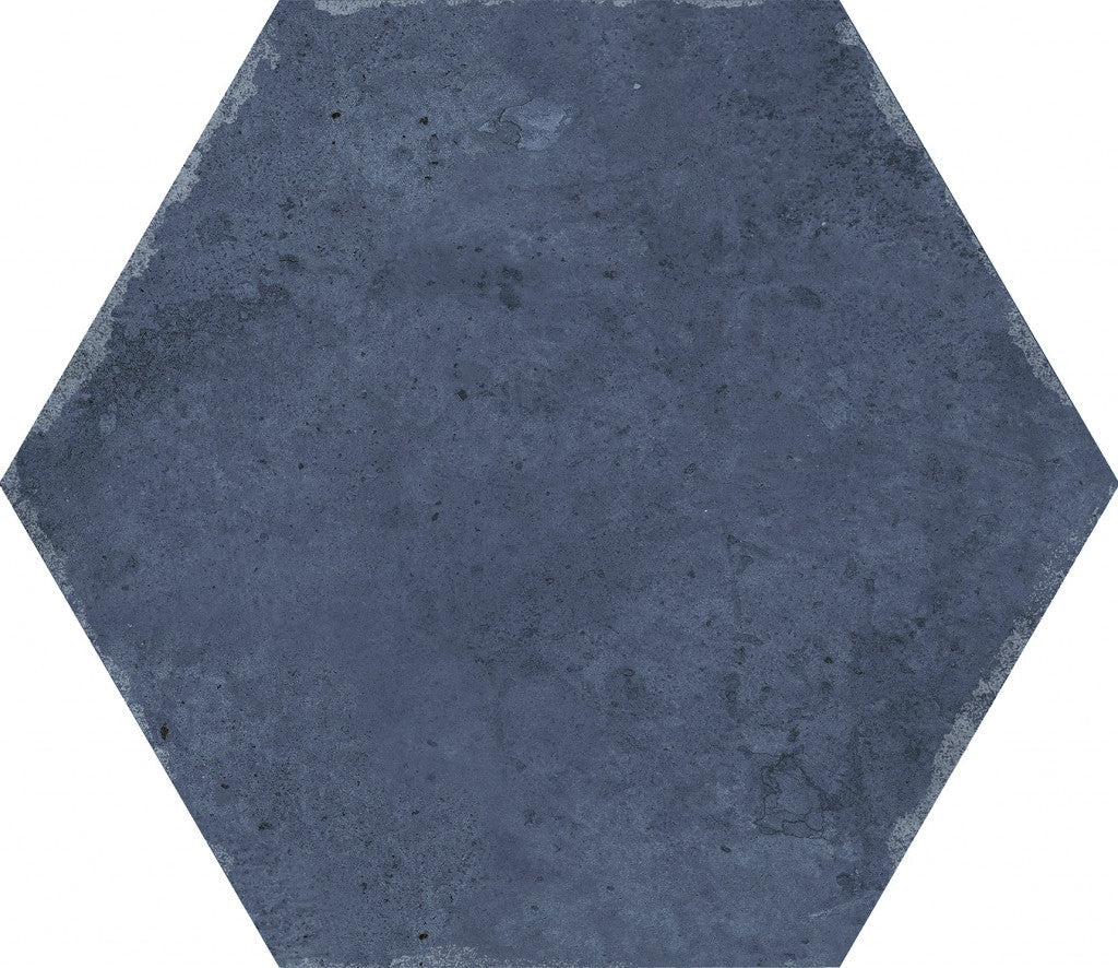 Organic Hexagon Decorated Porcelain Floor and Wall Tile 230x270mm - FMV TILES & BATHROOMS