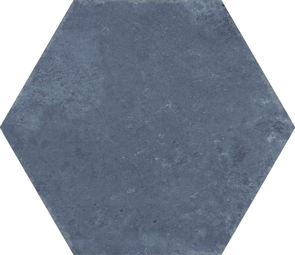 Organic Hexagon Decorated Porcelain Floor and Wall Tile 230x270mm - FMV TILES & BATHROOMS