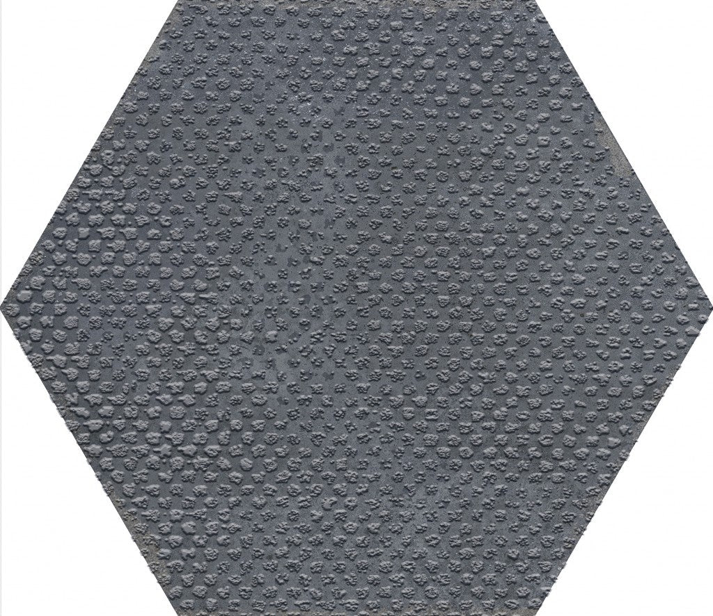 Organic Hexagon Decorated Porcelain Floor and Wall Tile 230x270mm - FMV TILES & BATHROOMS