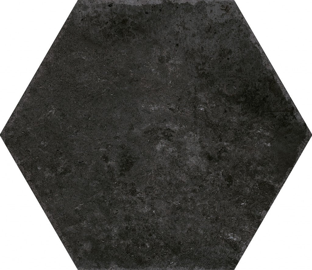 Organic Hexagon Decorated Porcelain Floor and Wall Tile 230x270mm - FMV TILES & BATHROOMS