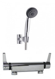 Quadro Long Lever Thermostatic Shower with Nitro Shower Kit - FMV TILES & BATHROOMS