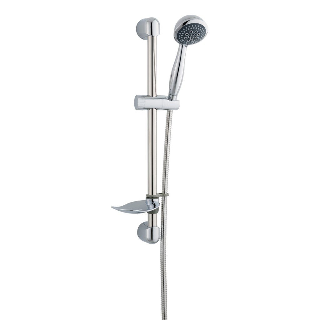 Quadro Long Lever Thermostatic Shower with Silhouette Shower Kit - FMV TILES & BATHROOMS