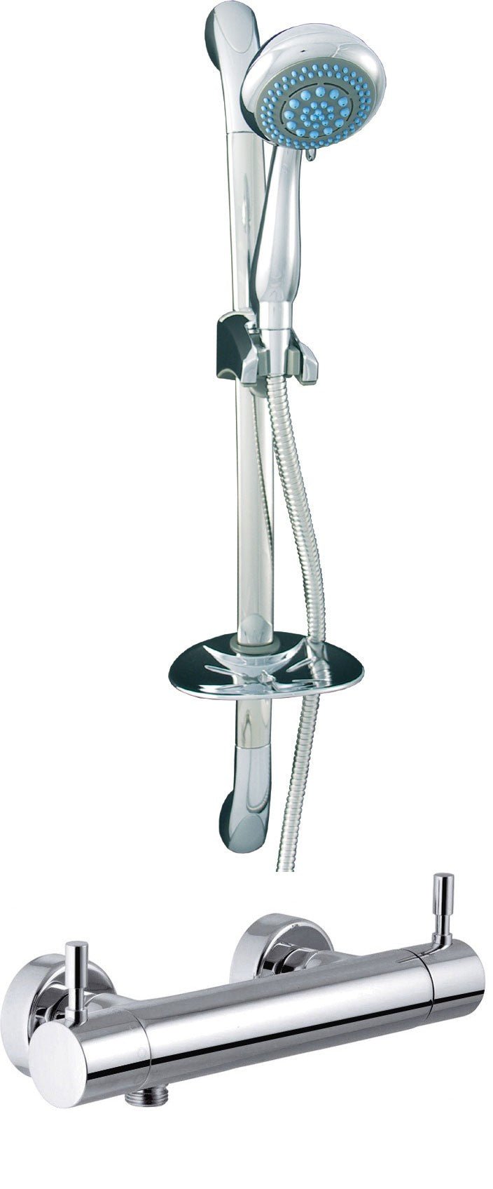 Quadro Thermostatic Shower with Essence Shower Kit - FMV TILES & BATHROOMS