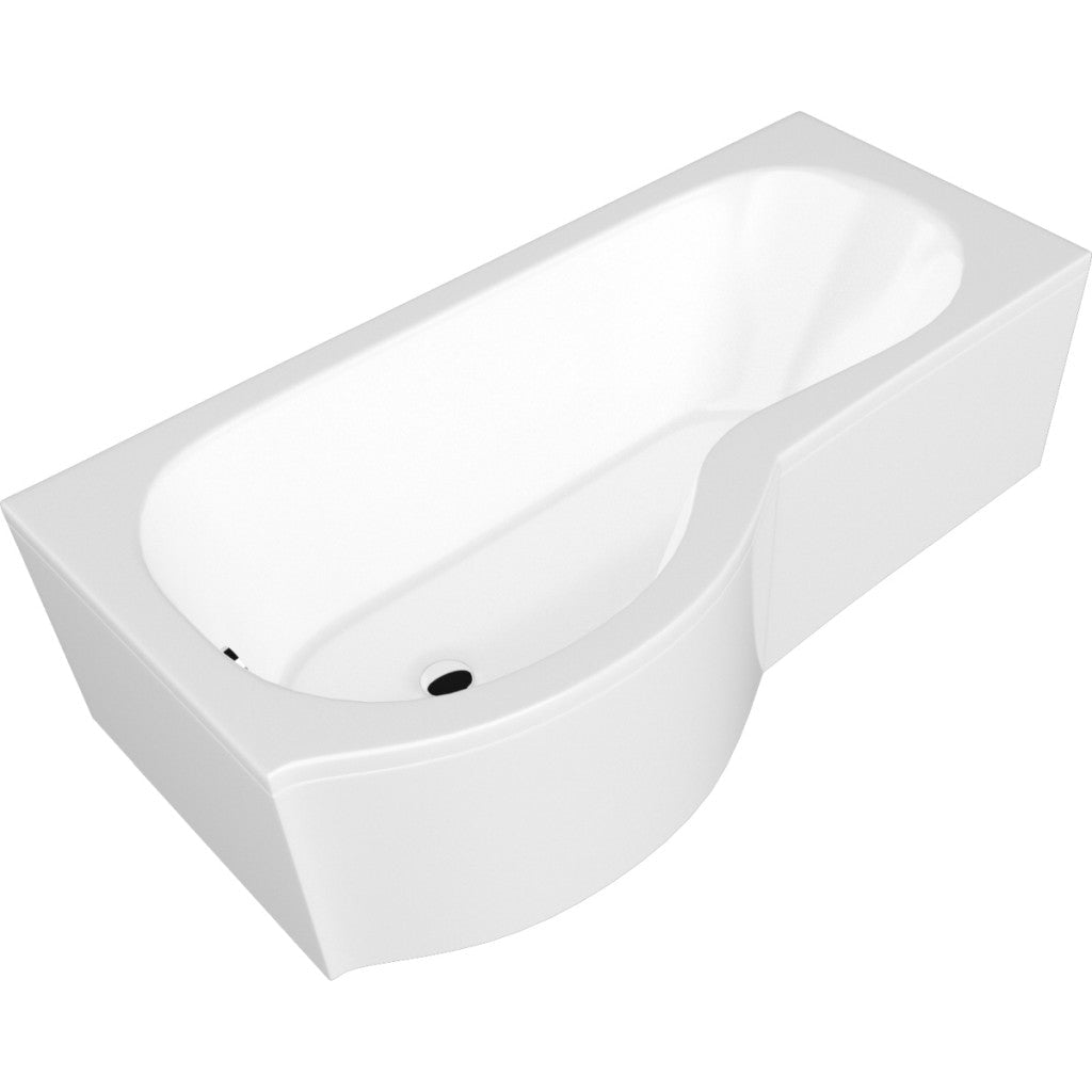 Roma Centronite Shower Baths with Side Panel - FMV TILES & BATHROOMS
