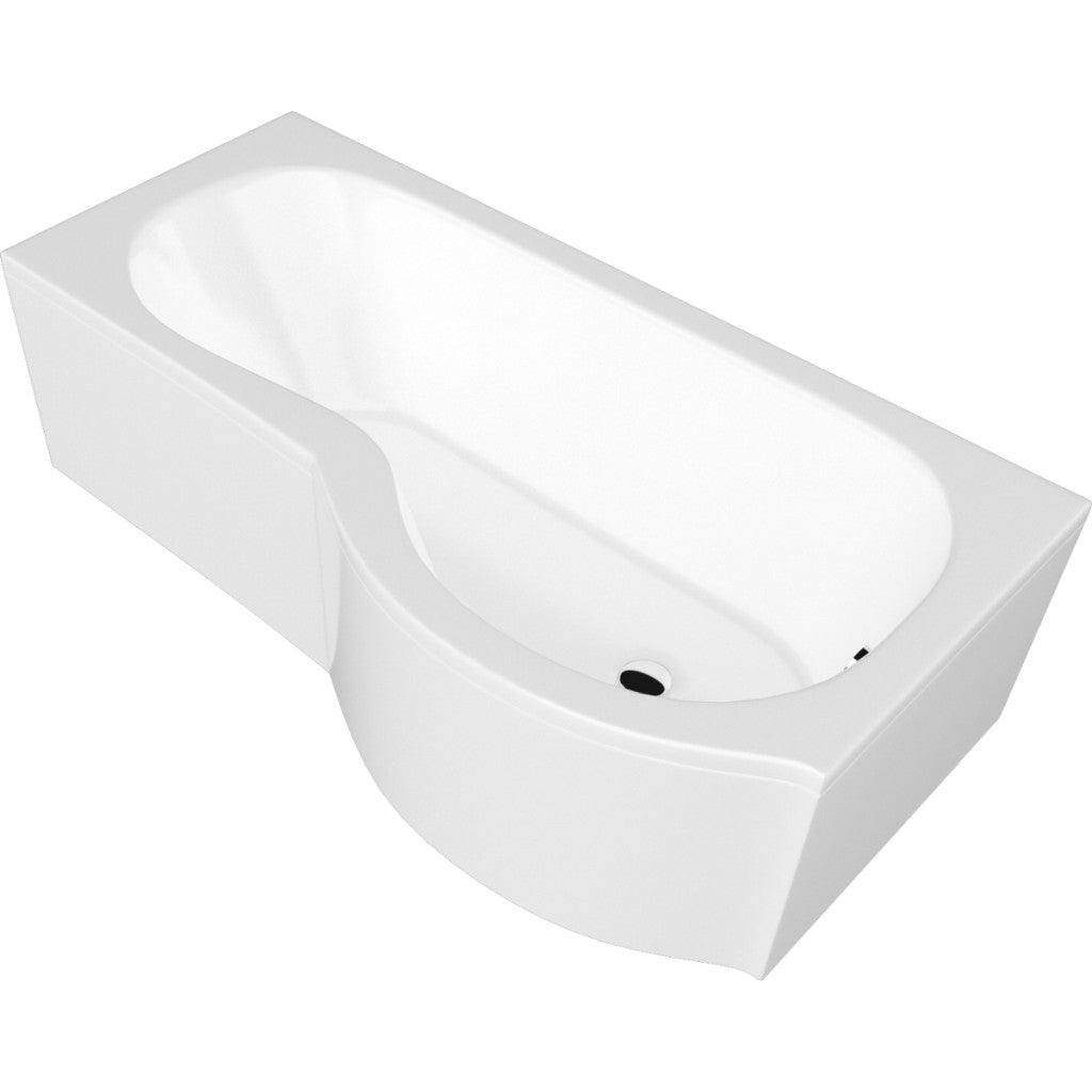 Roma Centronite Shower Baths with Side Panel - FMV TILES & BATHROOMS