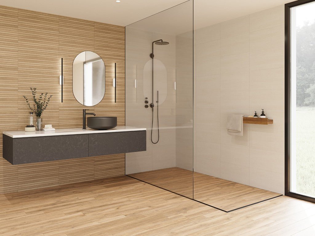 Tokyo Slatwood Ceramic Wall Tile 310x610mm - FMV TILES & BATHROOMS