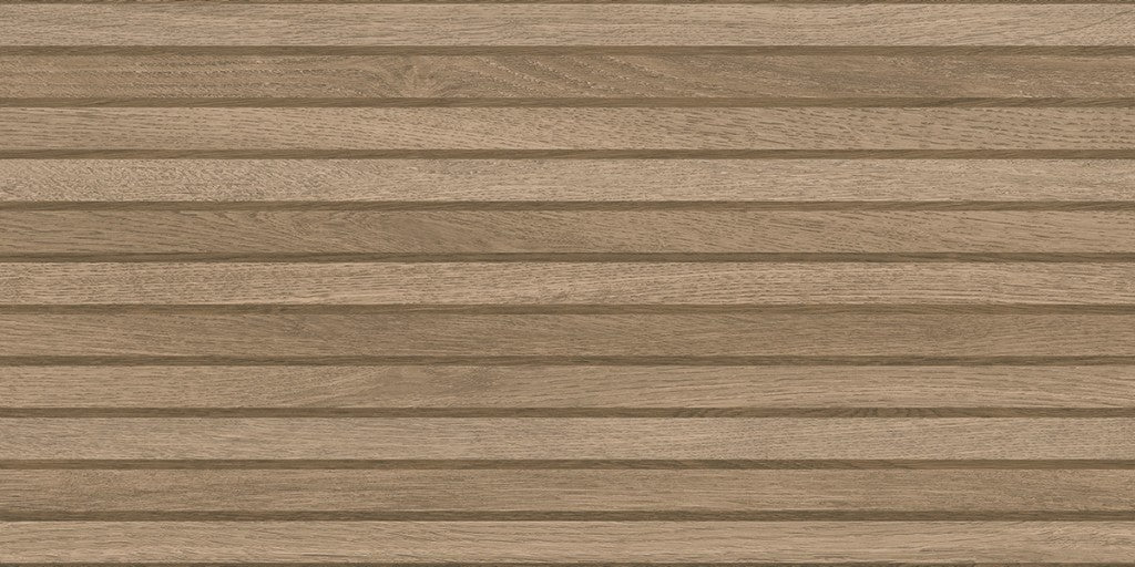 Tokyo Slatwood Ceramic Wall Tile 310x610mm - FMV TILES & BATHROOMS