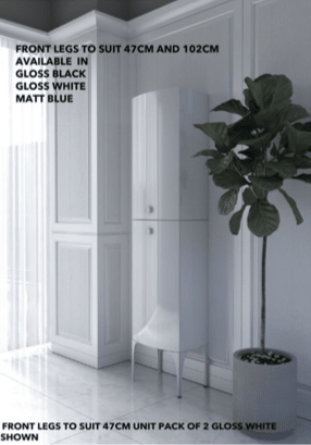Wimborne Front Legs To Suit Units Pack Of 2 - FMV TILES & BATHROOMS