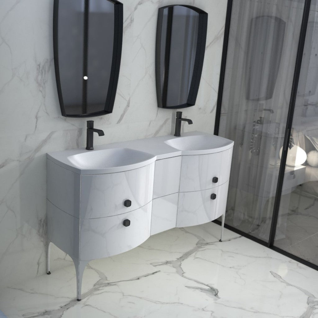 Wimborne Wall Hung Taphole Washbasin Units - FMV TILES & BATHROOMS
