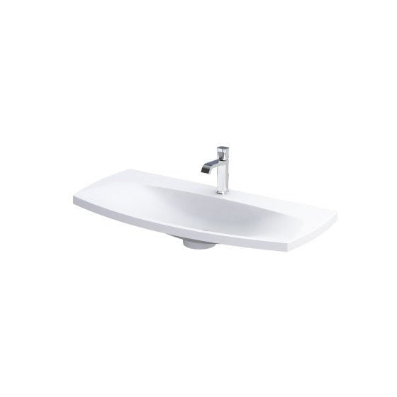 Wimborne Wall Hung Taphole Washbasin Units - FMV TILES & BATHROOMS