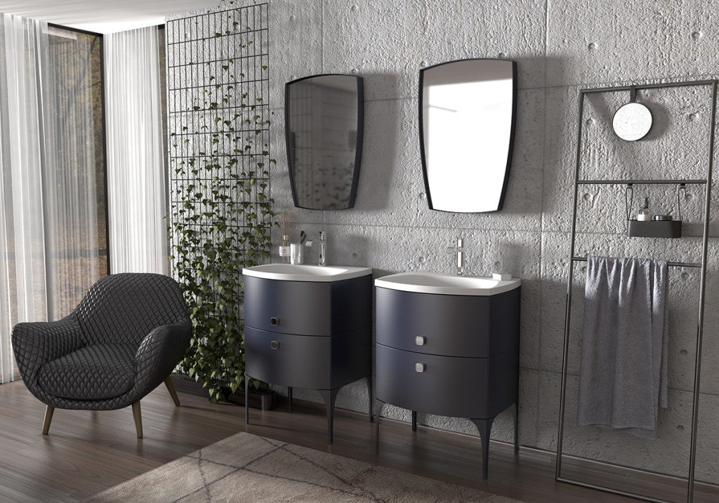 Wimborne Wall Hung Taphole Washbasin Units - FMV TILES & BATHROOMS
