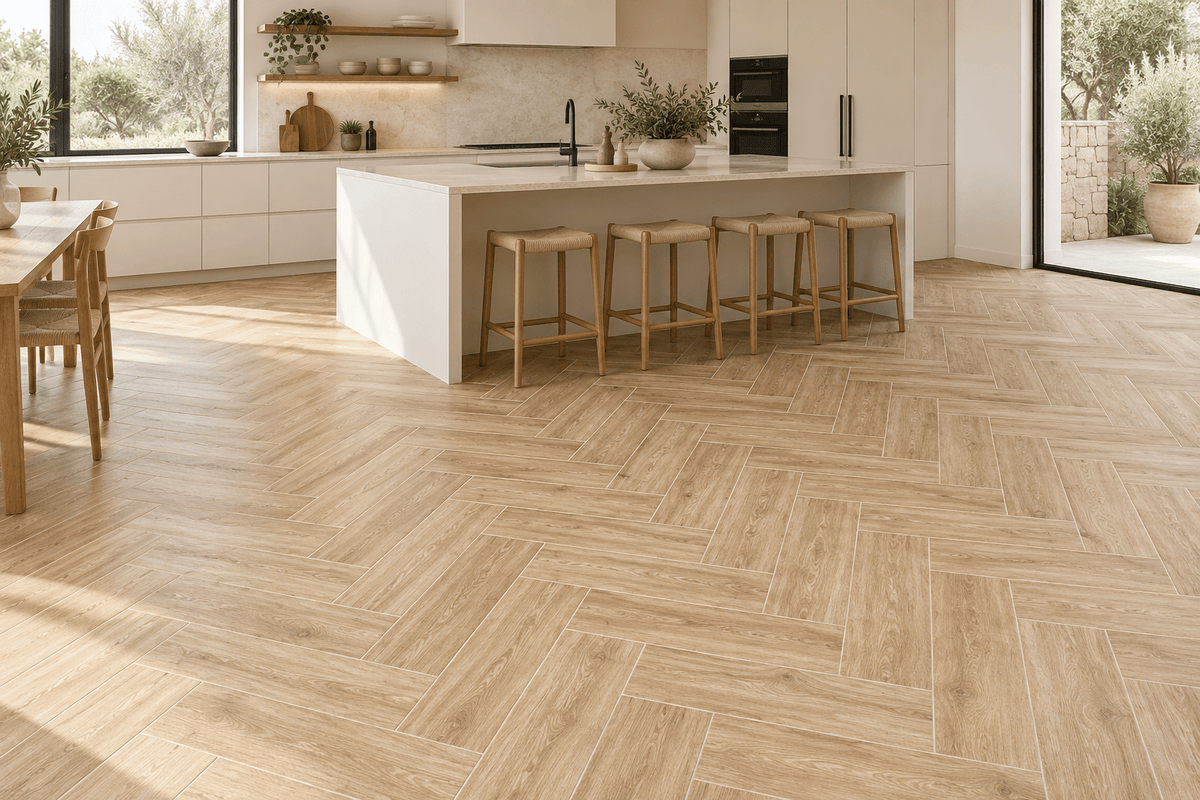 Wood Space Porcelain Wall & Floor Tiles 202x802x8.2mm Various Colours - FMV TILES & BATHROOMS